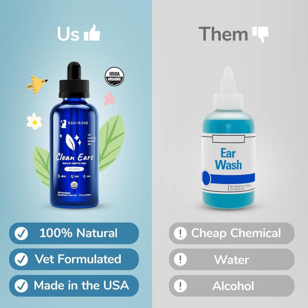 Kin+Kind Natural Kitty Ear Cleaner