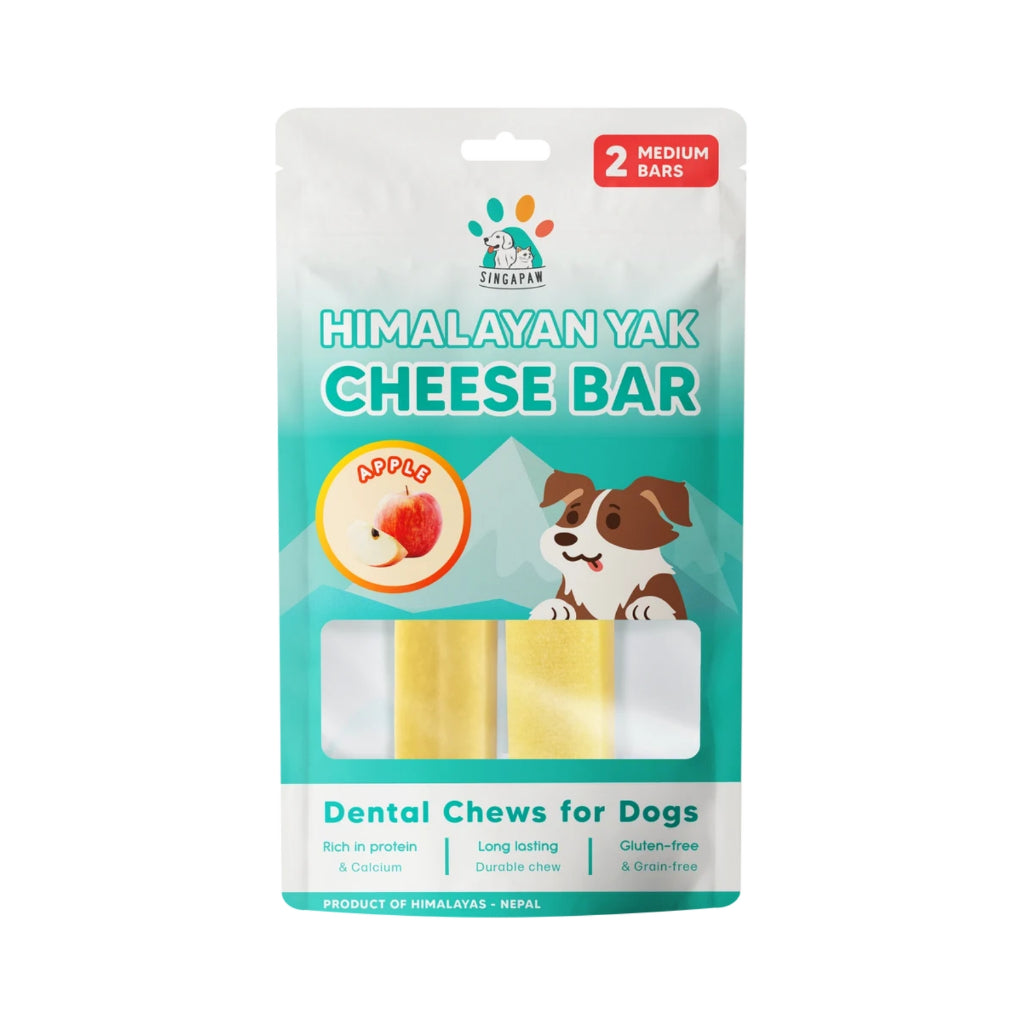 Singapaw Himalayan Yak Cheese Bar Apple Medium