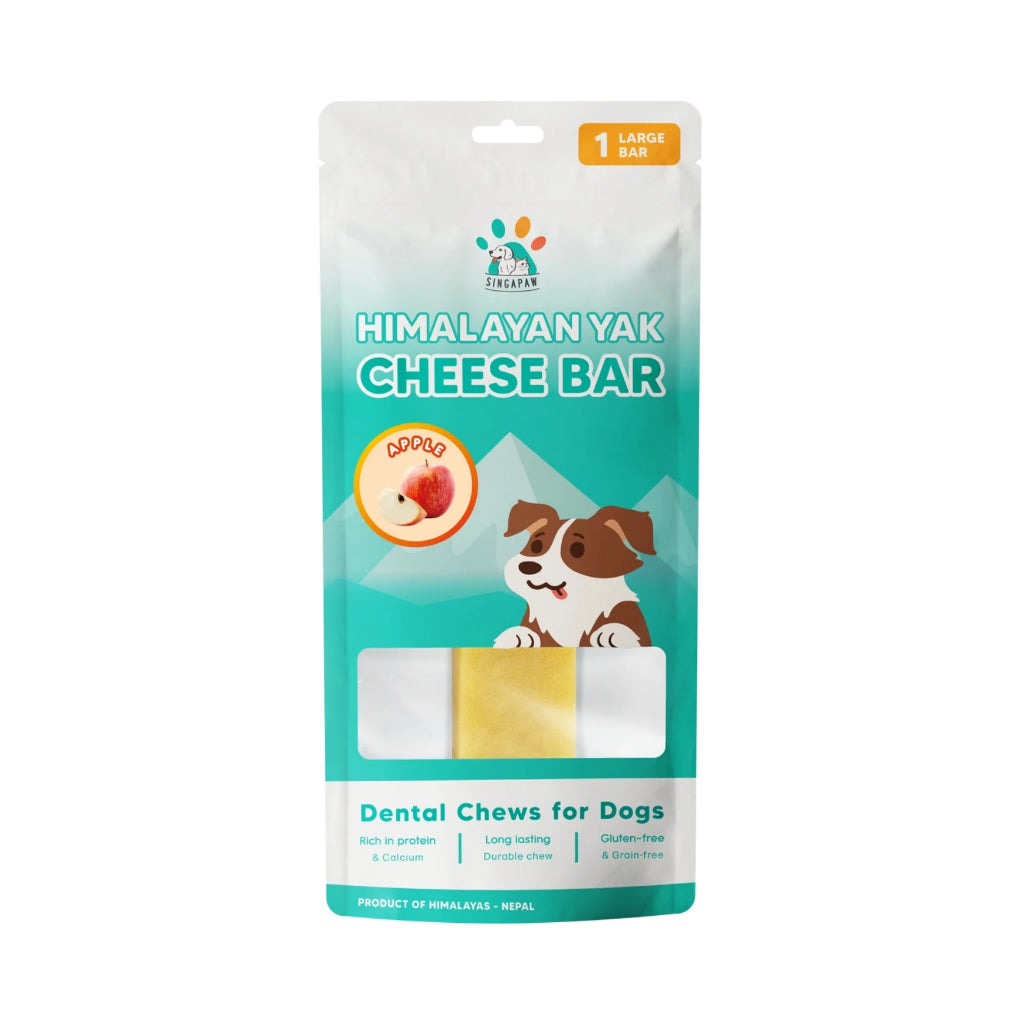 Singapaw Himalayan Yak Cheese Bar Apple Large