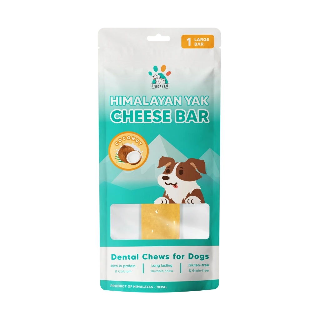 Singapaw Himalayan Yak Cheese Bar Coconut Large