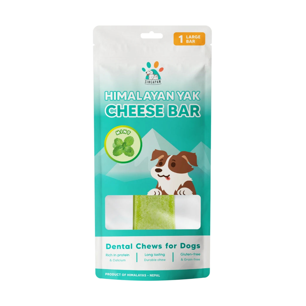 Singapaw Himalayan Yak Cheese Bar Mint Large