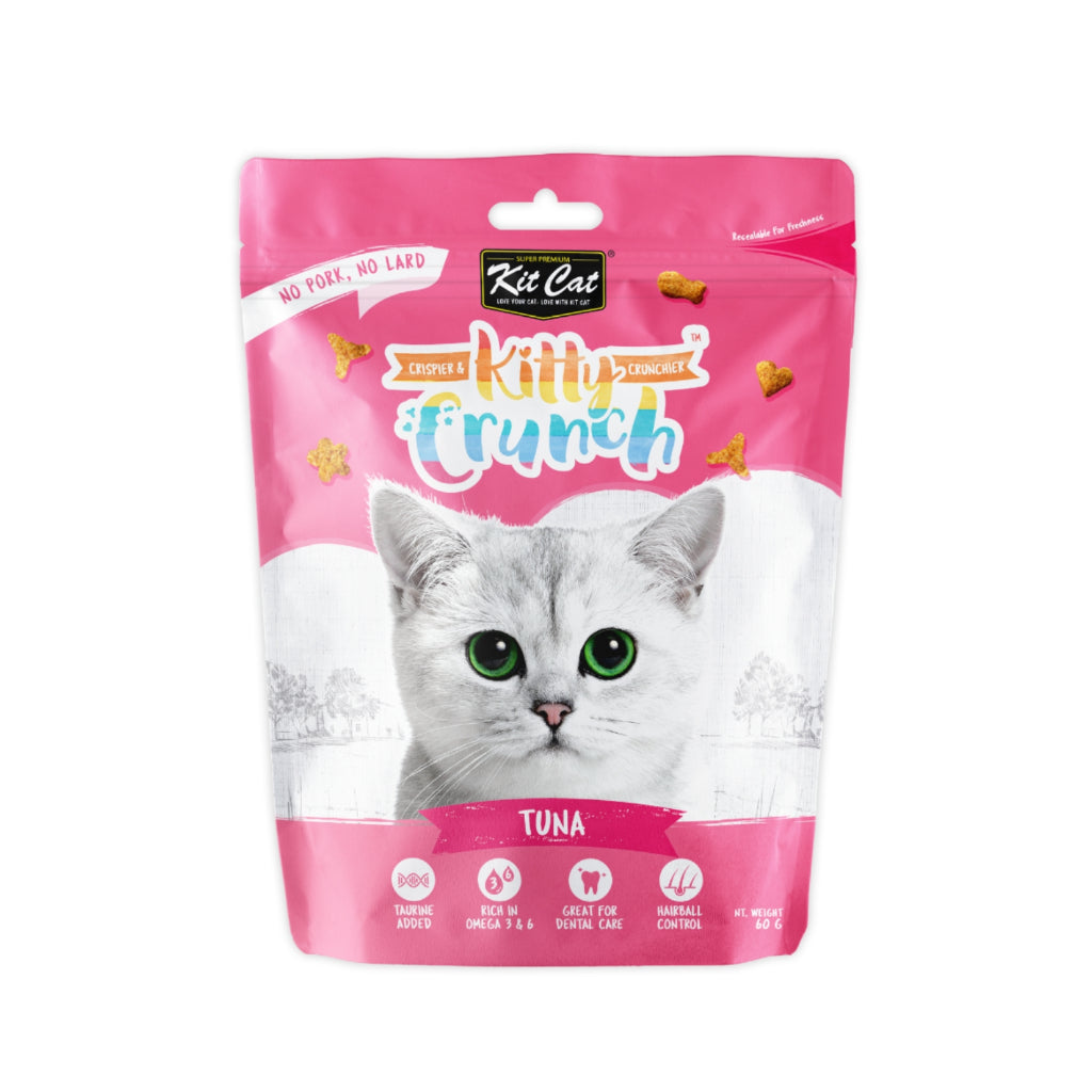 Kit Cat Kitty Crunch & Breath Bites 60g Kitty Crunch Tuna