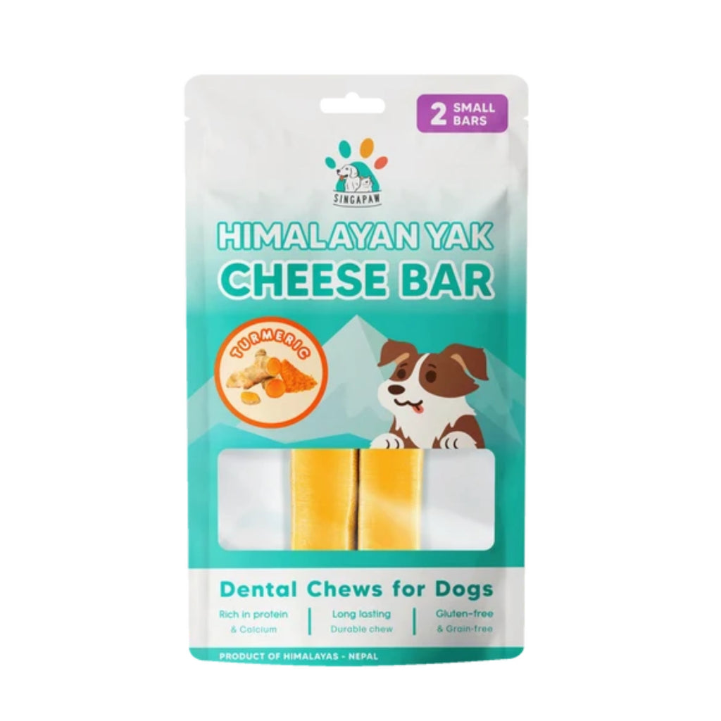 Singapaw Himalayan Yak Cheese Bar Turmeric Small