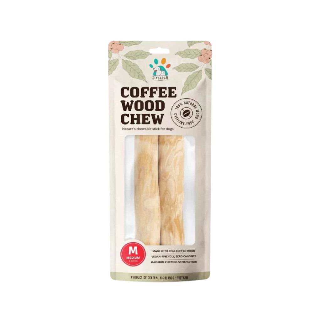 Singapaw Coffee Wood Dog Chew Medium (2pcs pack)
