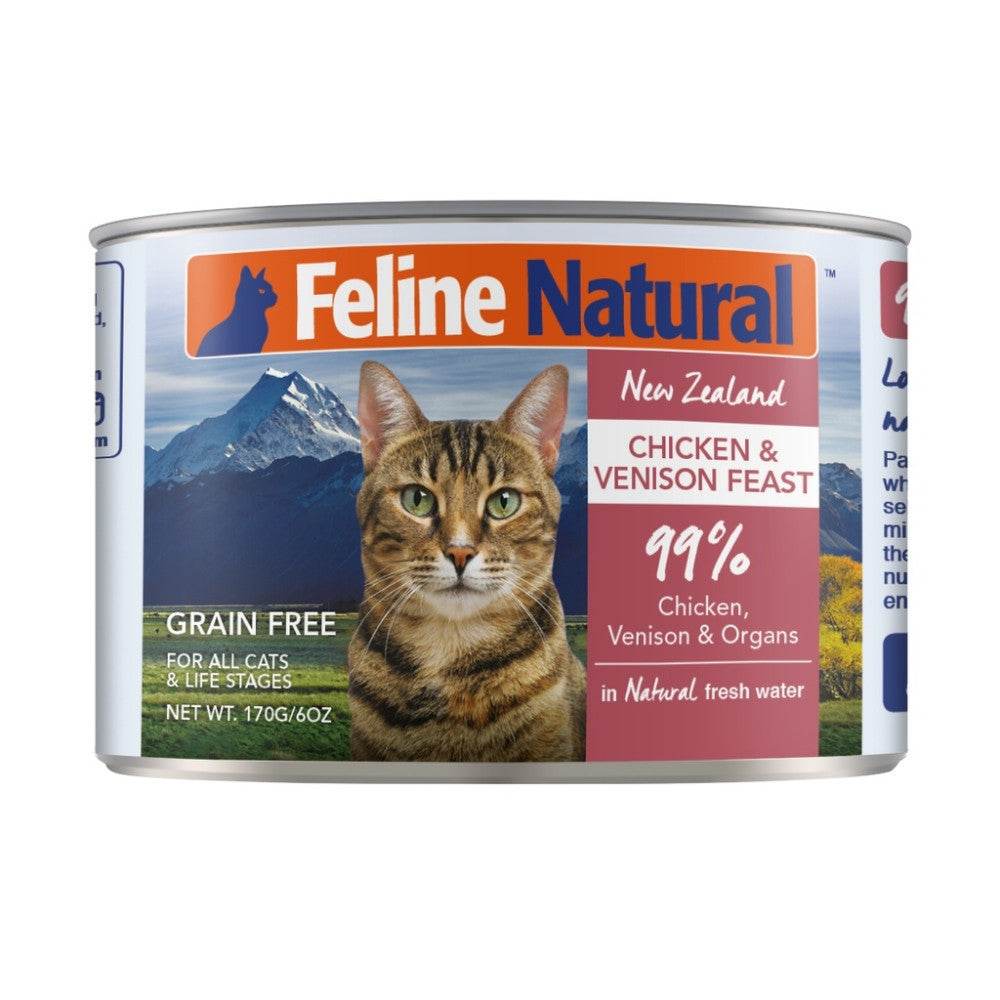 Feline Natural Cat Food 170g Chicken & Venison