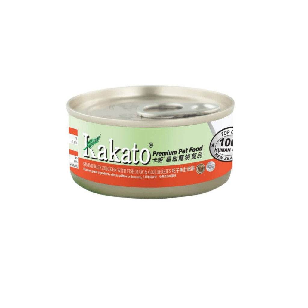 Kakato 70g Wet Food Can 70g Chick Fish Maw&Goji