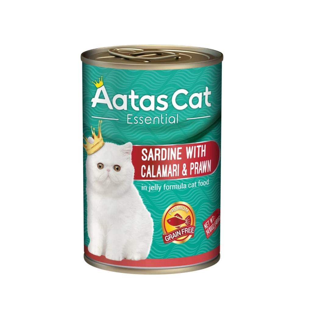 Aatas Cat Soupy Stew Tuna Red Meat In Gravy & Essential In Jelly 400g E: SardinClamariPraw