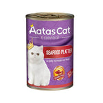 Aatas Cat Soupy Stew Tuna Red Meat In Gravy & Essential In Jelly 400g E: Seafood Platter