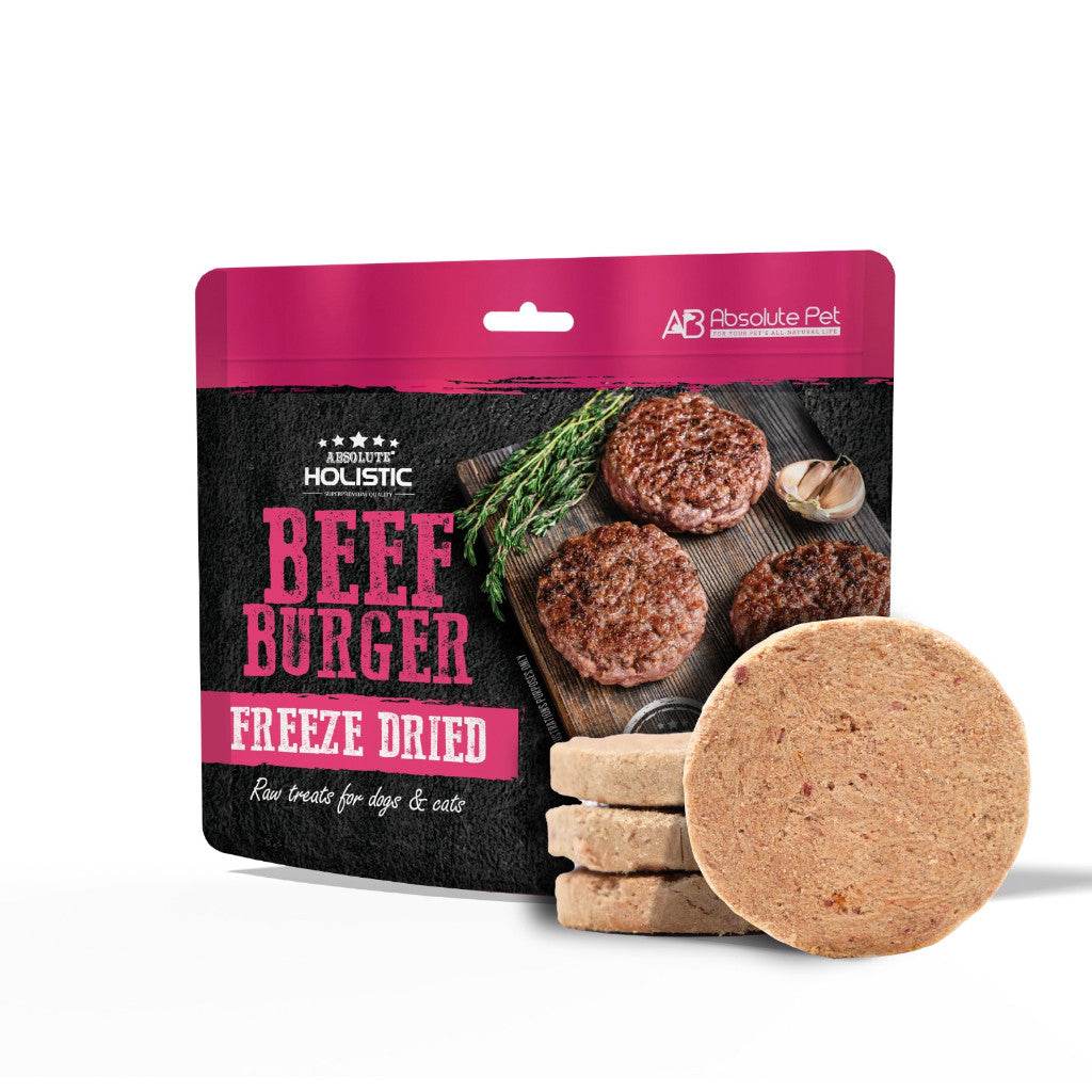 Absolute Holistic Freeze Dried Burger 80g Beef