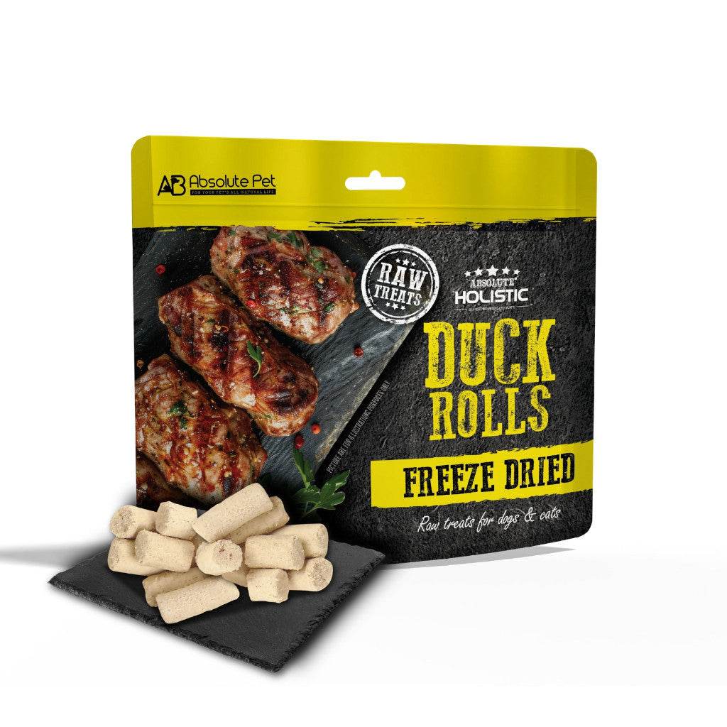 Absolute Holistic Freeze Dried Roll 60g Duck