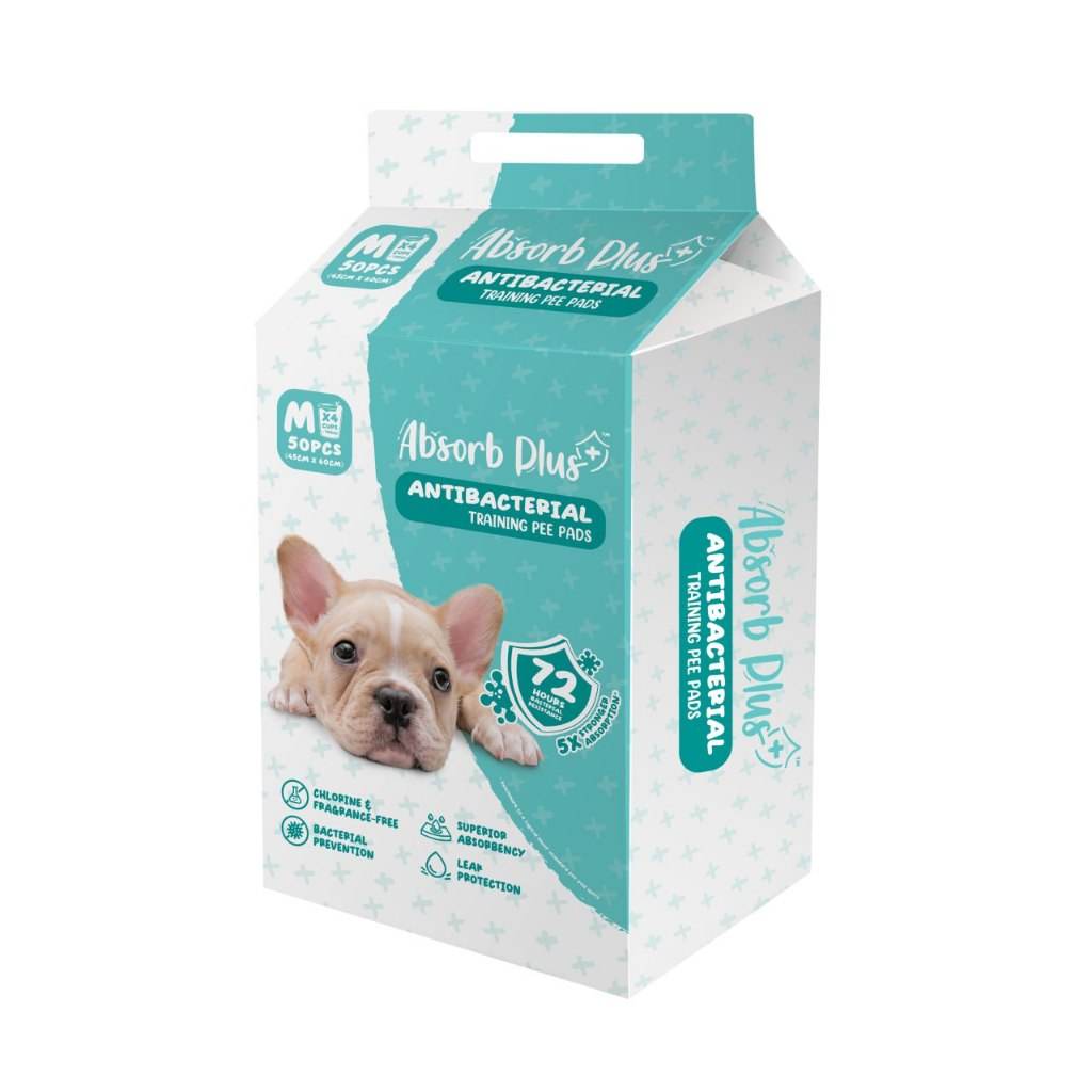 Absorb Plus Dog Pee Pads M- 45cm x 60cm 50pcs