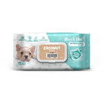 Absorb Plus Anti-Bacterial Scented Pet Wipes Coconut