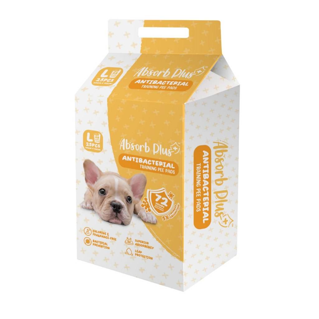 Absorb Plus Dog Pee Pads L- 60cm x 90cm 25pcs