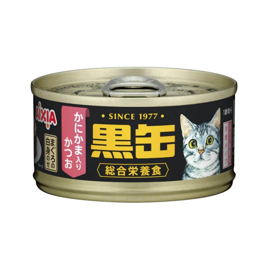 Aixia Kuro Wet Cat Food 80g BCM17 Tuna Skipjack with Crab