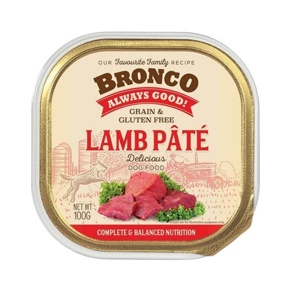 Bronco Premium Dog Food 100g Lamb
