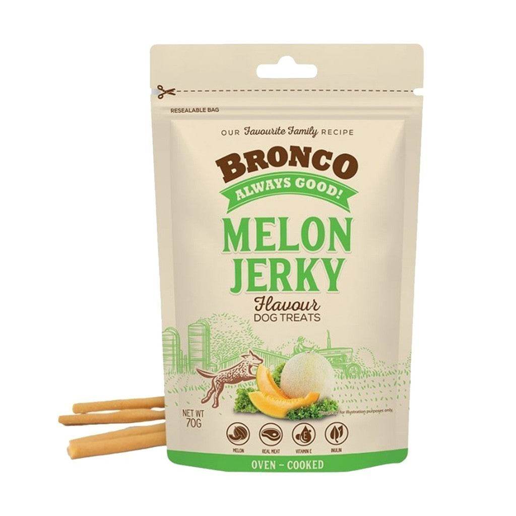 Bronco Jerky Dog Snack 70g Melon