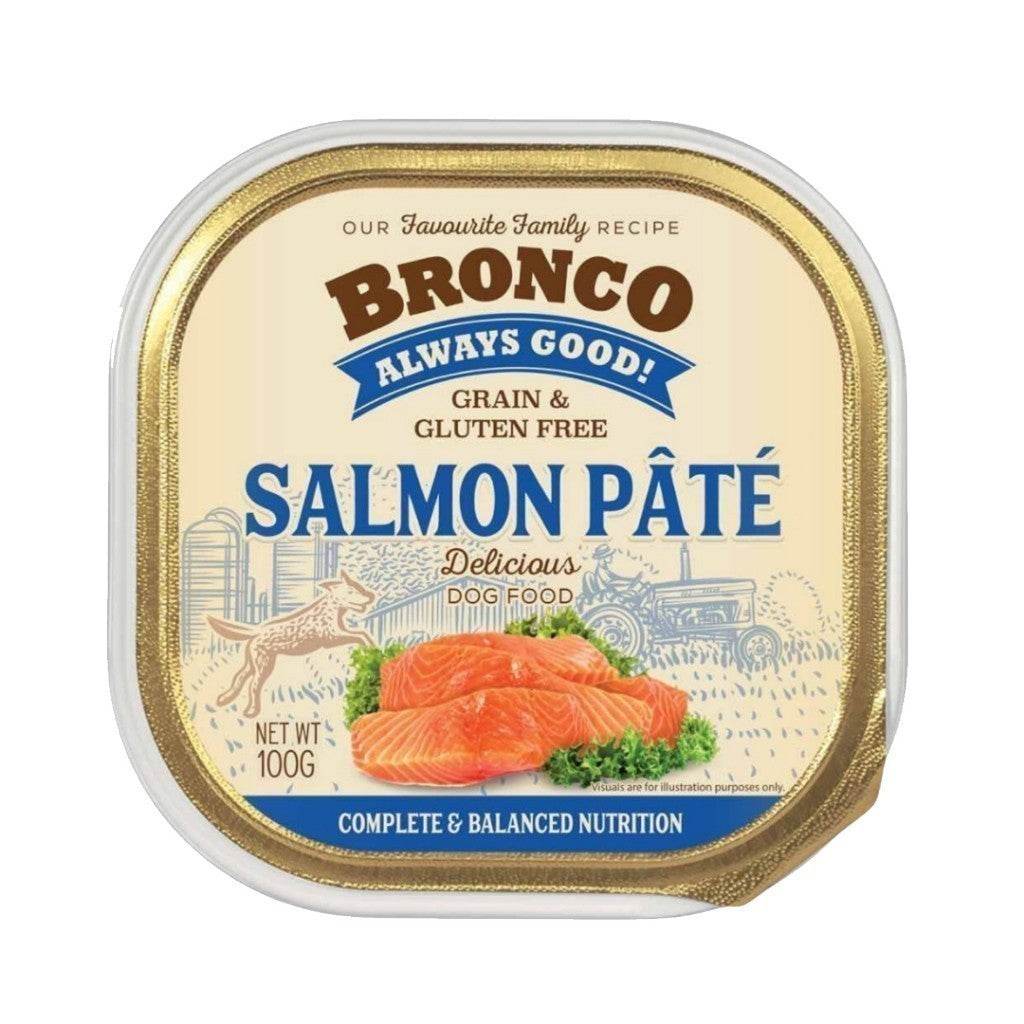 Bronco Premium Dog Food 100g Salmon