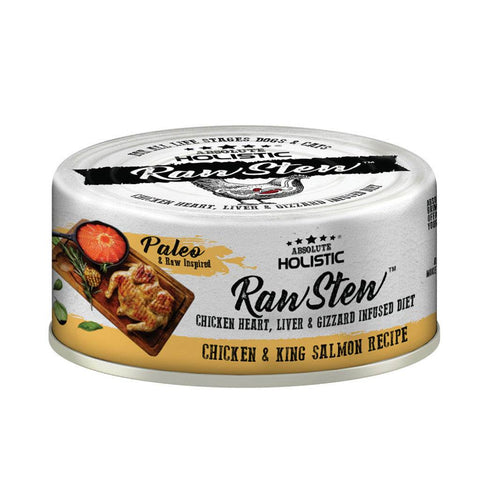 Absolute Holistic Raw Stew Chicken & Salmon
