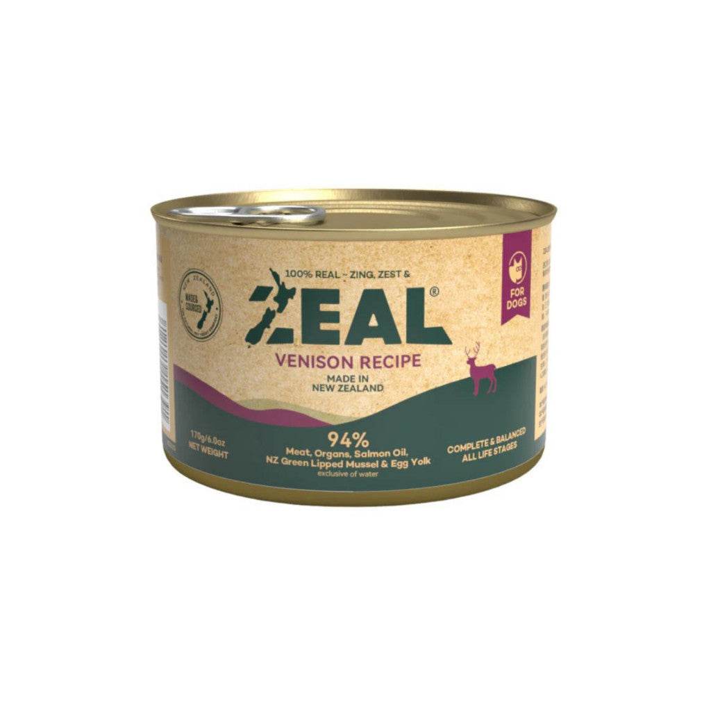 Dog Wet Food Can Venison Recipe 170g Dog Venison 170g