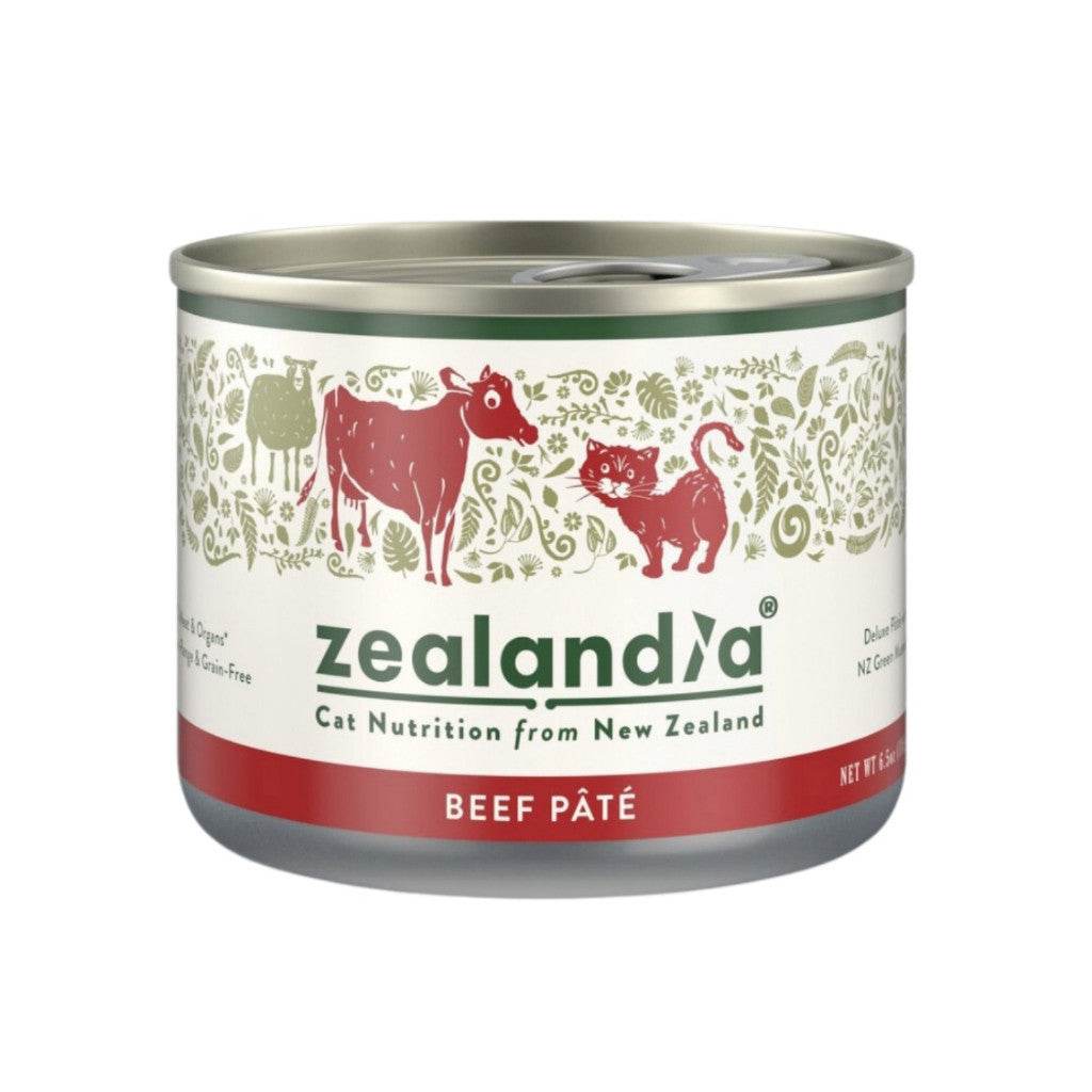 Zealandia Wet Cat Food 90g Beef Pate 170g