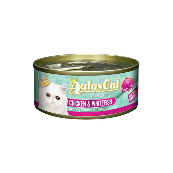 Bundle of 24 Aatas Cat Creamy Flavored Chicken Wet Cat Food