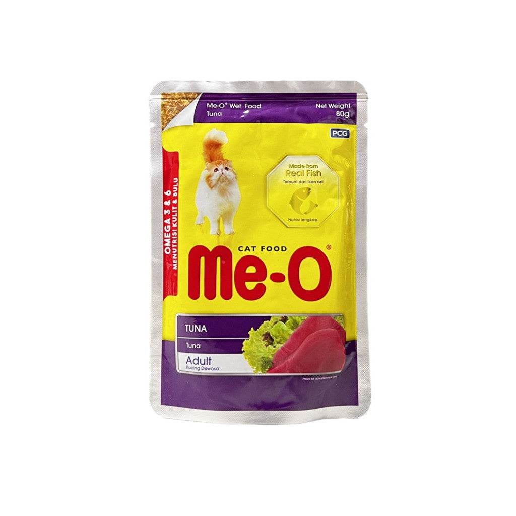 Me-O Cat Wet Food In Pouch 80g Tuna Jelly