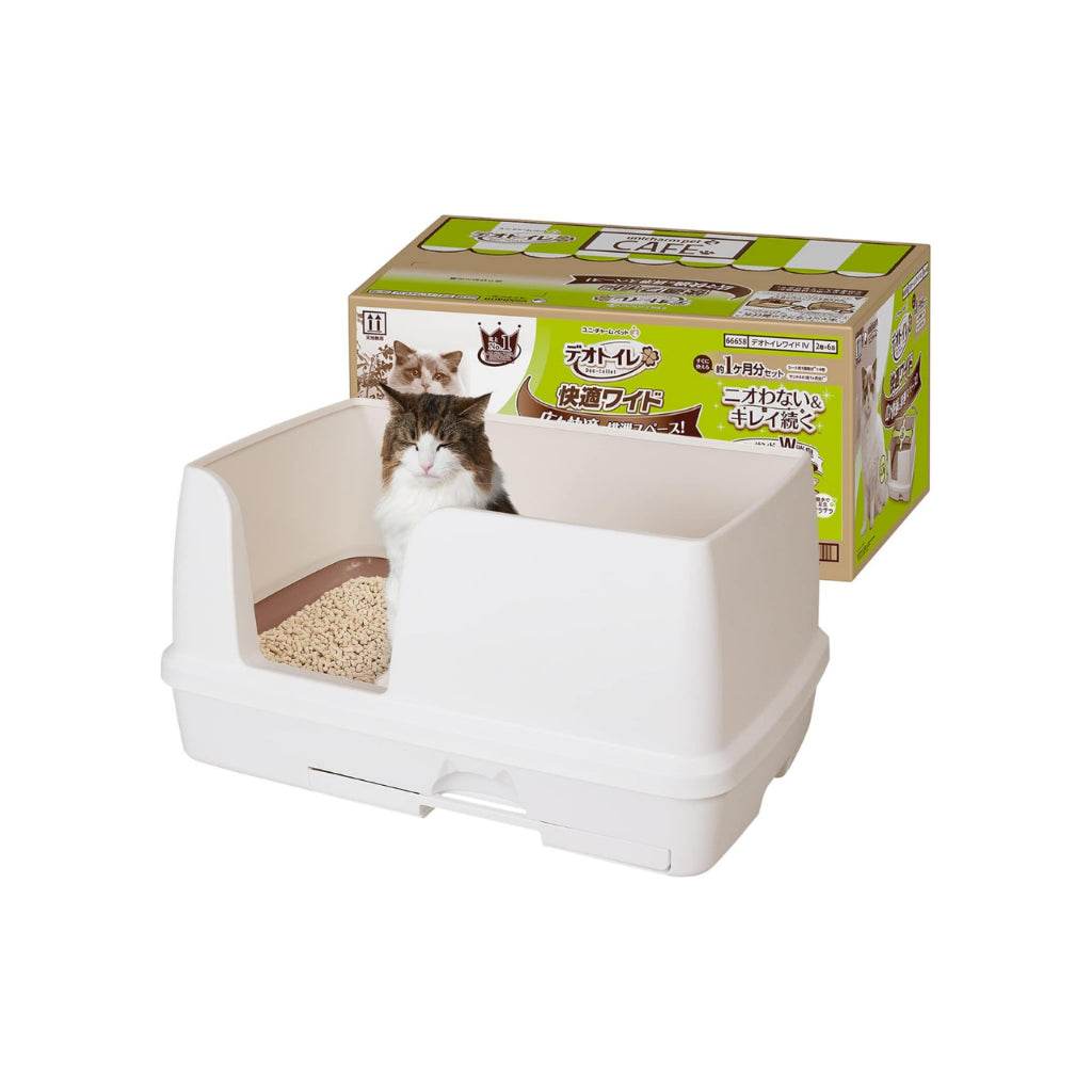 Unicharm Deo Toilet Cat Litter Wide Litter