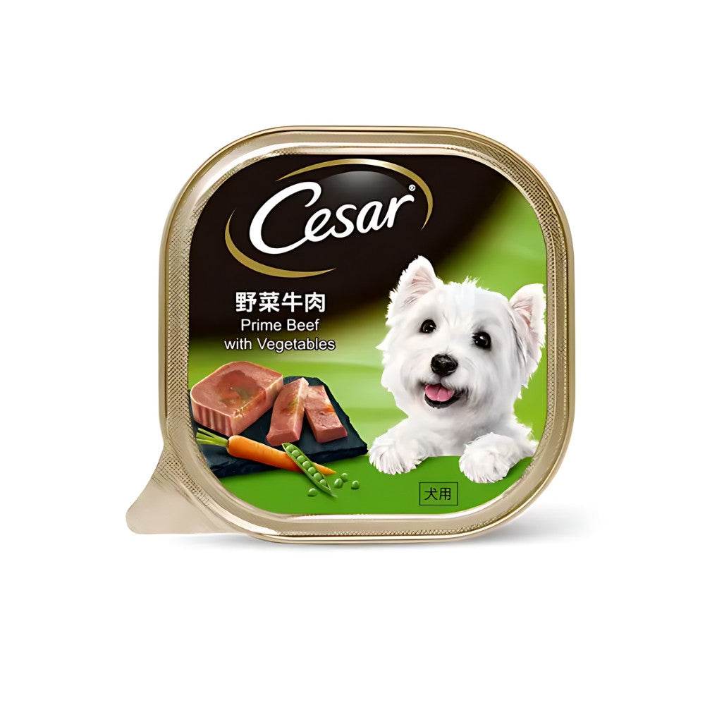 Cesar Wet Food for Dogs 85g/100g Beef & Vegetable