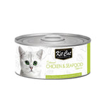 Kit Cat Deboned Food Topper 80g Chicken & Seafood