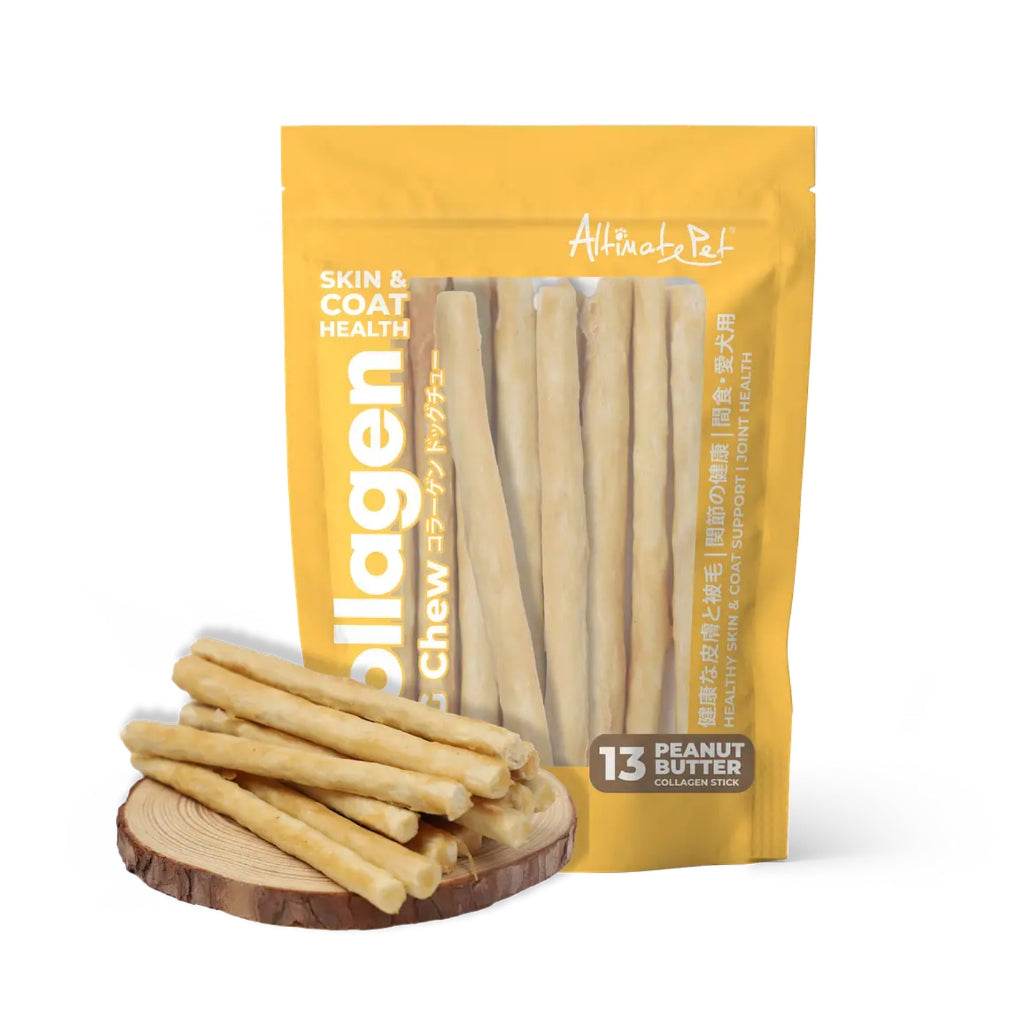 Altimate Pet Collagen Dog Chews 90g Peanut Butter Stick