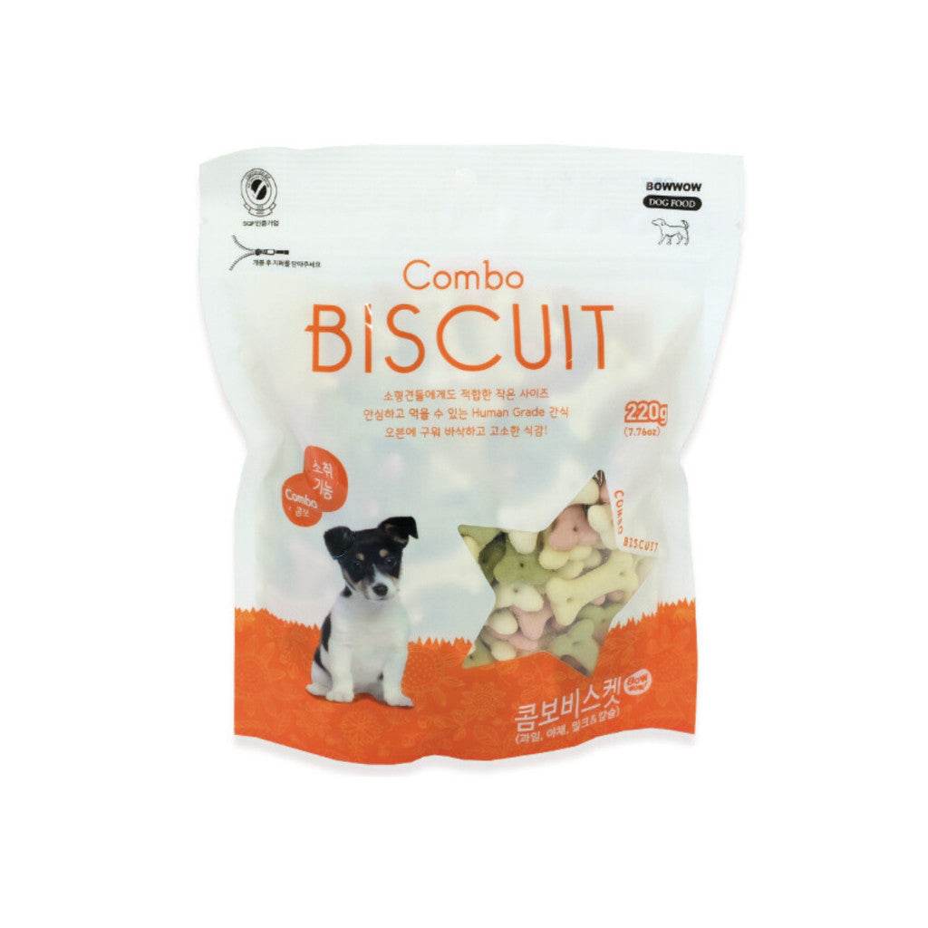 Bow Wow Dog Treats 150g/220g/350g Combo Biscuit 220g