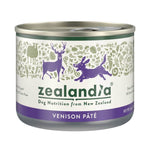 Zealandia Canned Dog Food 170g / 185g Venison Pate