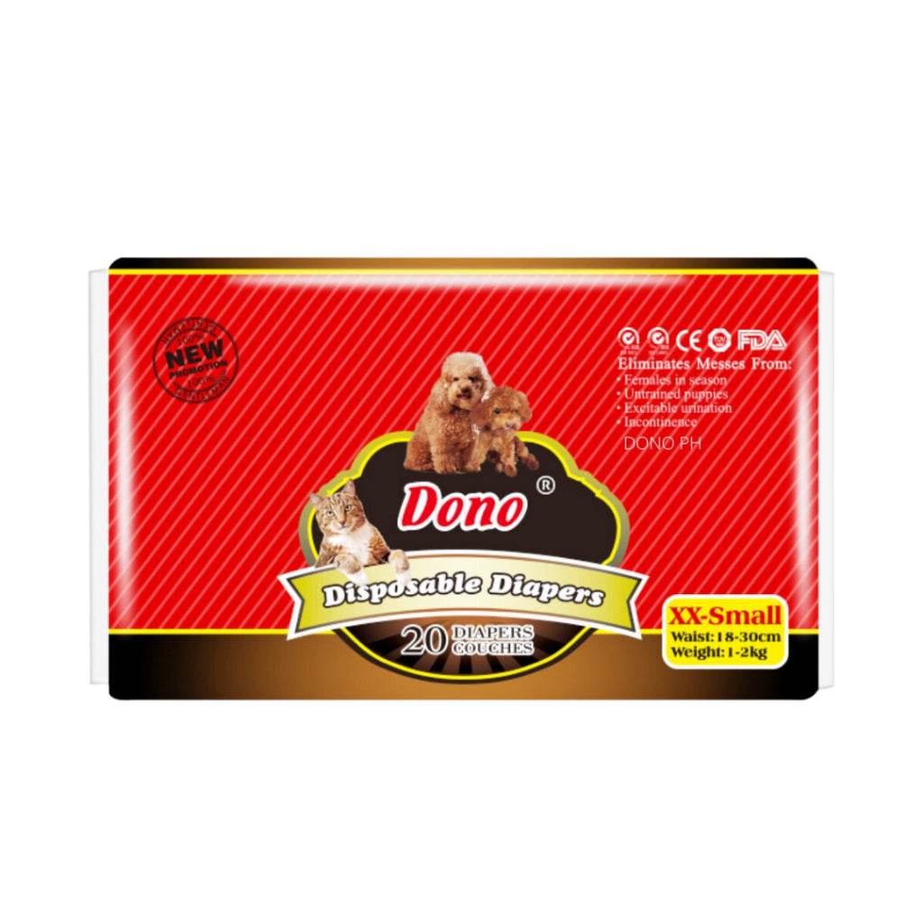 Dono Disposable Dog Diapers Orig Female XXS