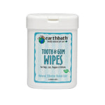 Earthbath Pet Wipes - Grooming, Eye, Ear, Tooth & Gum, Facial Wipes Tooth Gum Wipes 25s