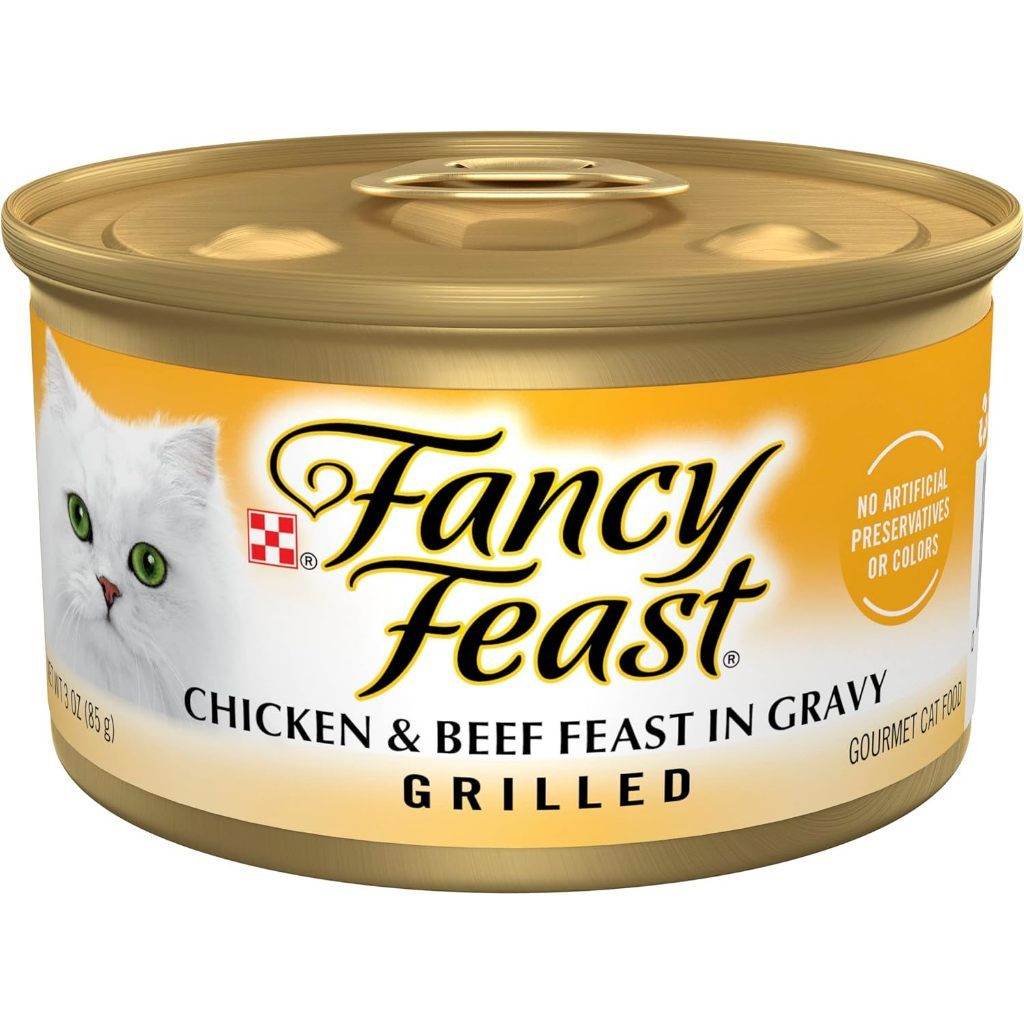 Fancy Feast Kitten Wet Food 85g Grilled Chicken & Beef