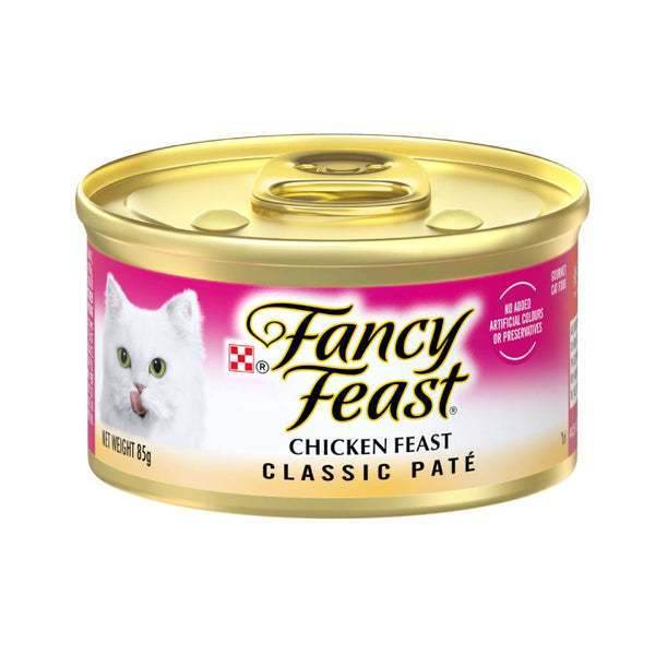 Fancy Feast Kitten Wet Food 85g Classic Pate Chicken
