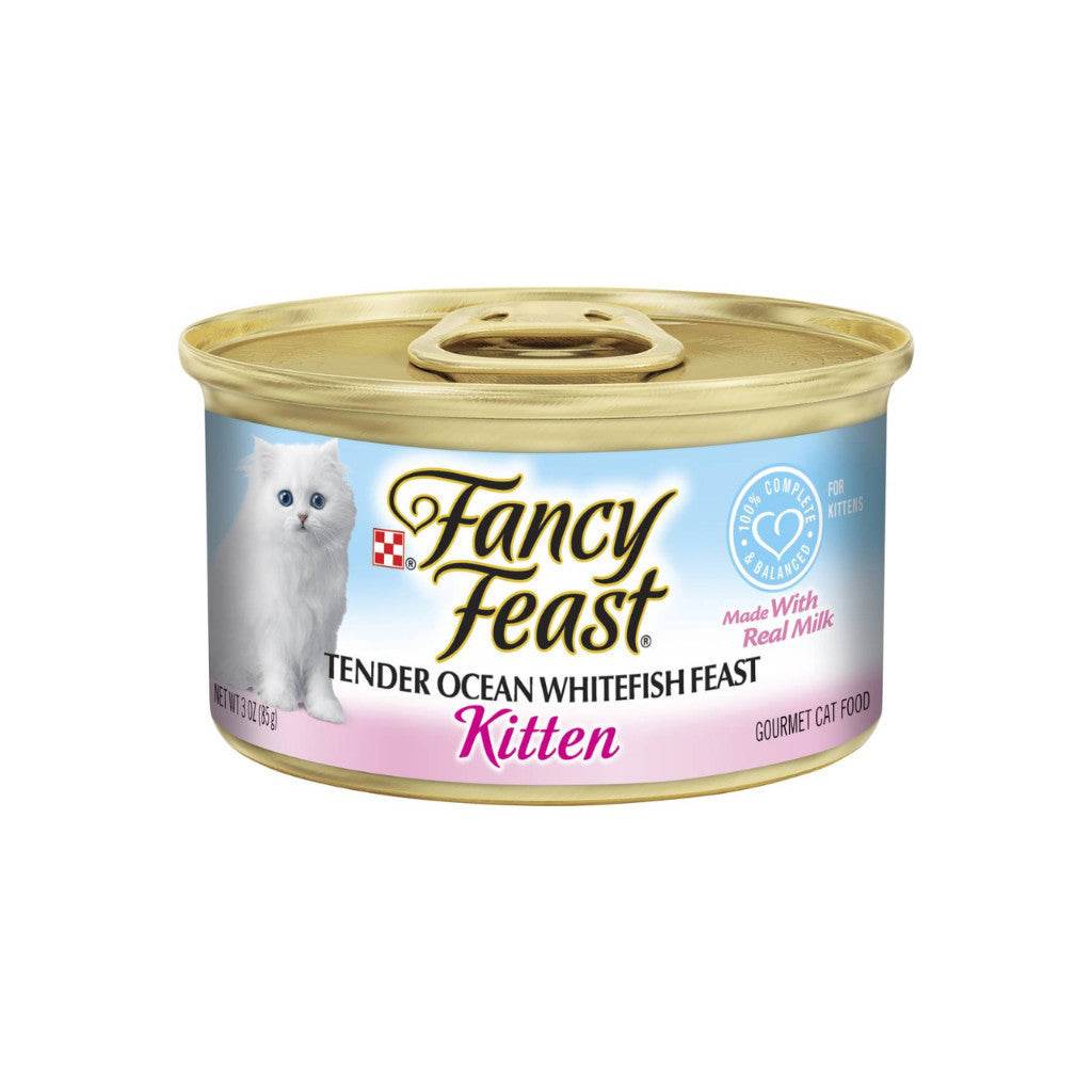 Fancy Feast Wet Food 85g Kitten Whitefish
