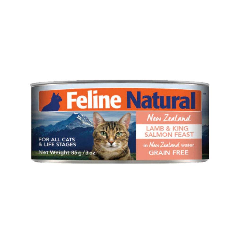 Feline Natural Canned Cat Food 85g Lamb & Salmon