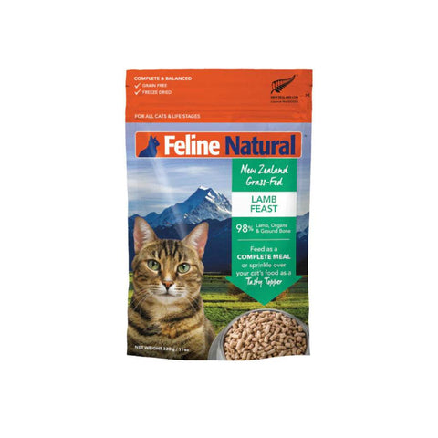 320g Feline Natural Freeze Dried Cat Food Lamb 320g
