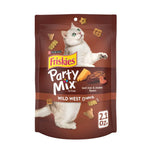 Friskies Party Mix Chicken Grilled Crunch Cat Food 60g Wild West Crunch