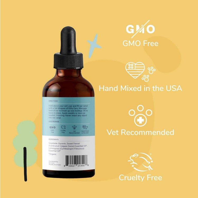 Kin+Kind Natural Kitty Ear Cleaner