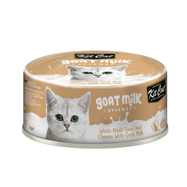 Kit Cat Goat Milk Gourmet Wet Food 70g Tuna & Cheese
