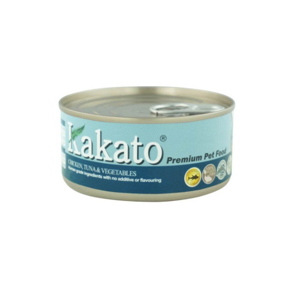 Kakato Wet Can Food 170g Chicken Tuna and Vegetable