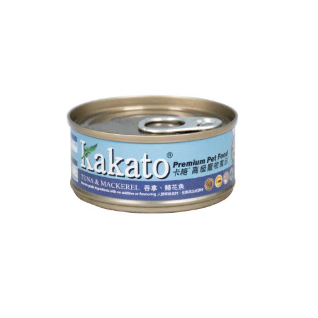 Kakato Wet Food Can 70g Tuna and Mackerel