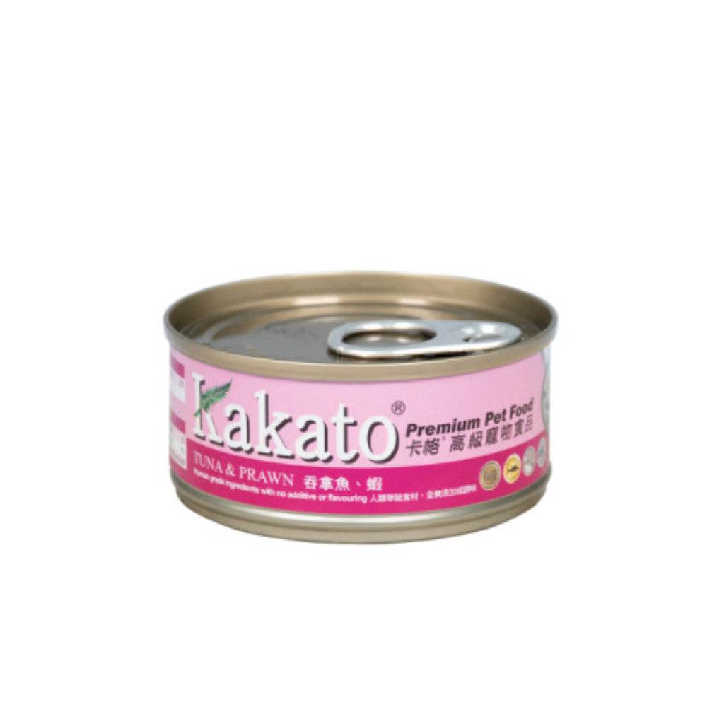 Kakato 70g Wet Food Can 70g Tuna and Prawn