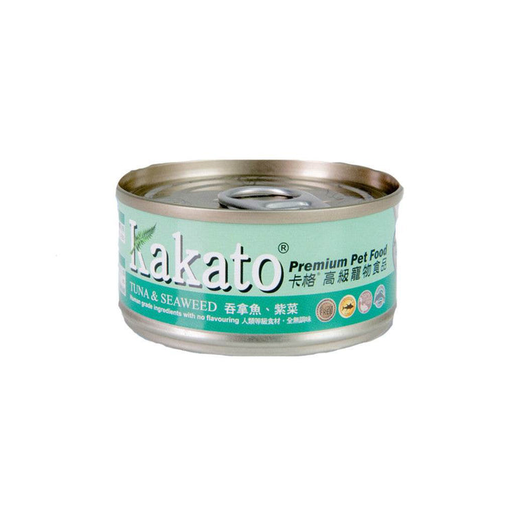 Kakato 70g Wet Food Can 70g Tuna and Seaweed