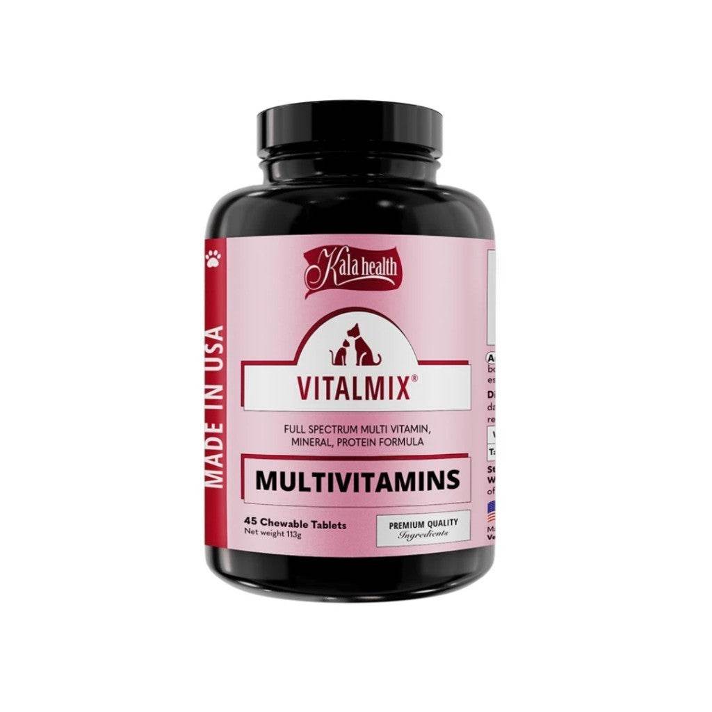 Kala Health Multivitamin & Supplement Nutrition for Cats & Dogs Vitalmix 45 tablets