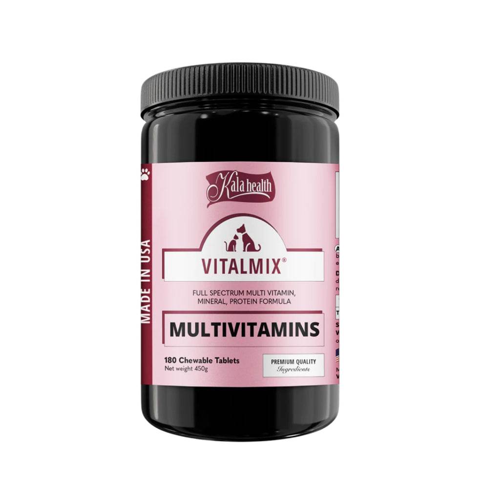 Kala Health Complete Multivitamin Supplement for Cats & Dogs Vitalmix 180 tablets