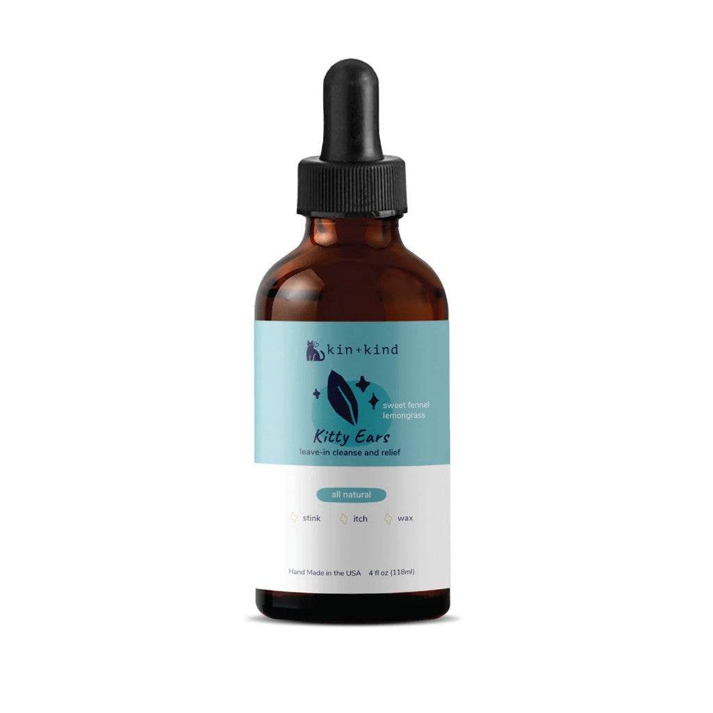 Kin+Kind Natural Kitty Ear Cleaner Kitty Ear Cleaner 4oz