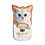 Kit Cat Purr Puree Cat Treats 4s/5s x 15g Chicken & Salmon